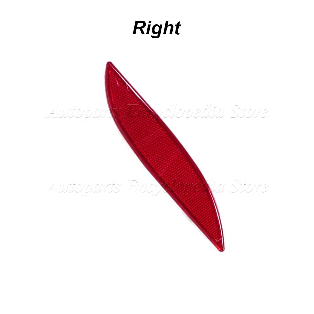 For Renault Megane Mk3 Rear Bumper Signal Light Reflector Left Right Car Reflective Strips 265650004R ,3805 Left/Right