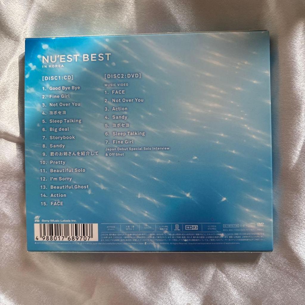 [USED] NU'EST BEST IN KOREA CD/DVD