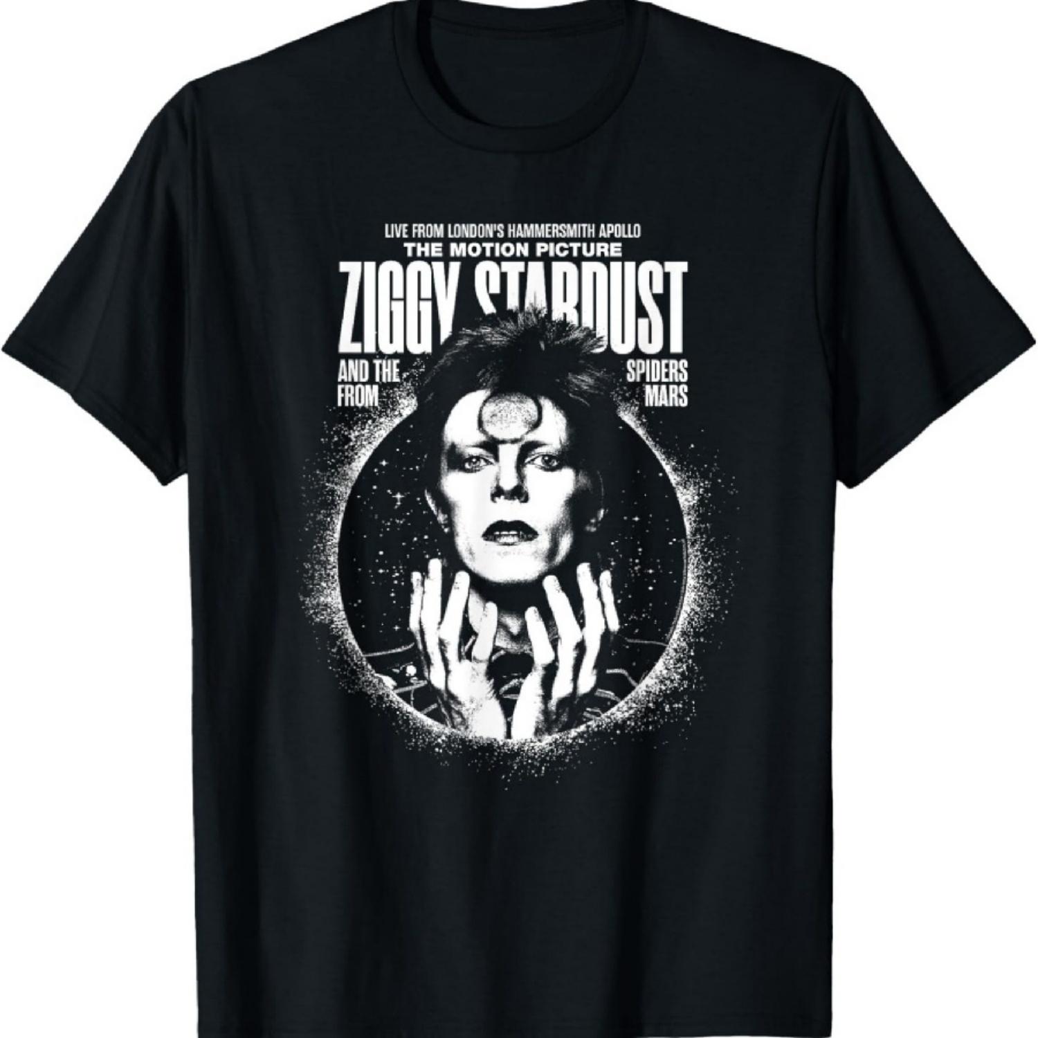 Футболка с фото Дэвида Боуи Зигги Стардаст: Фильм Сукита XXXXXL разноцветный