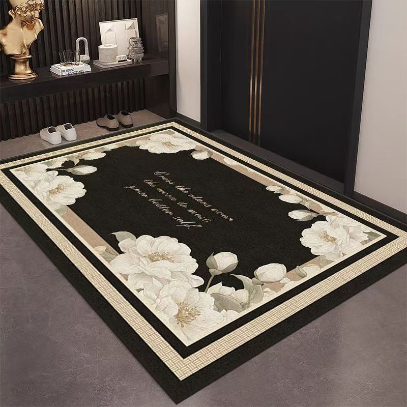 Retro Mata Pod Drzwi Wejściowe Wejście Foyer Mata na Brud i Buty Dywanik Wejściowy do Domu