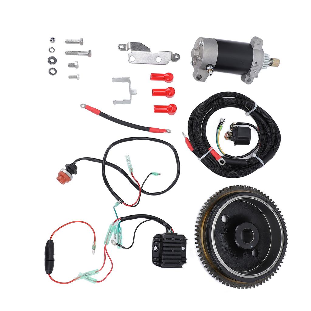 Outboard Motor Starter Kit Professional Outboard Engine Starter Replacement for 4 Stroke 20HP Outboard Engine