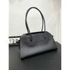 2026 Minimalist Style One-shoulder Tote Bag Top Layer Cowhide Large-capacity Bag Women's Commuter Armpit Bag Handbag Cross-border