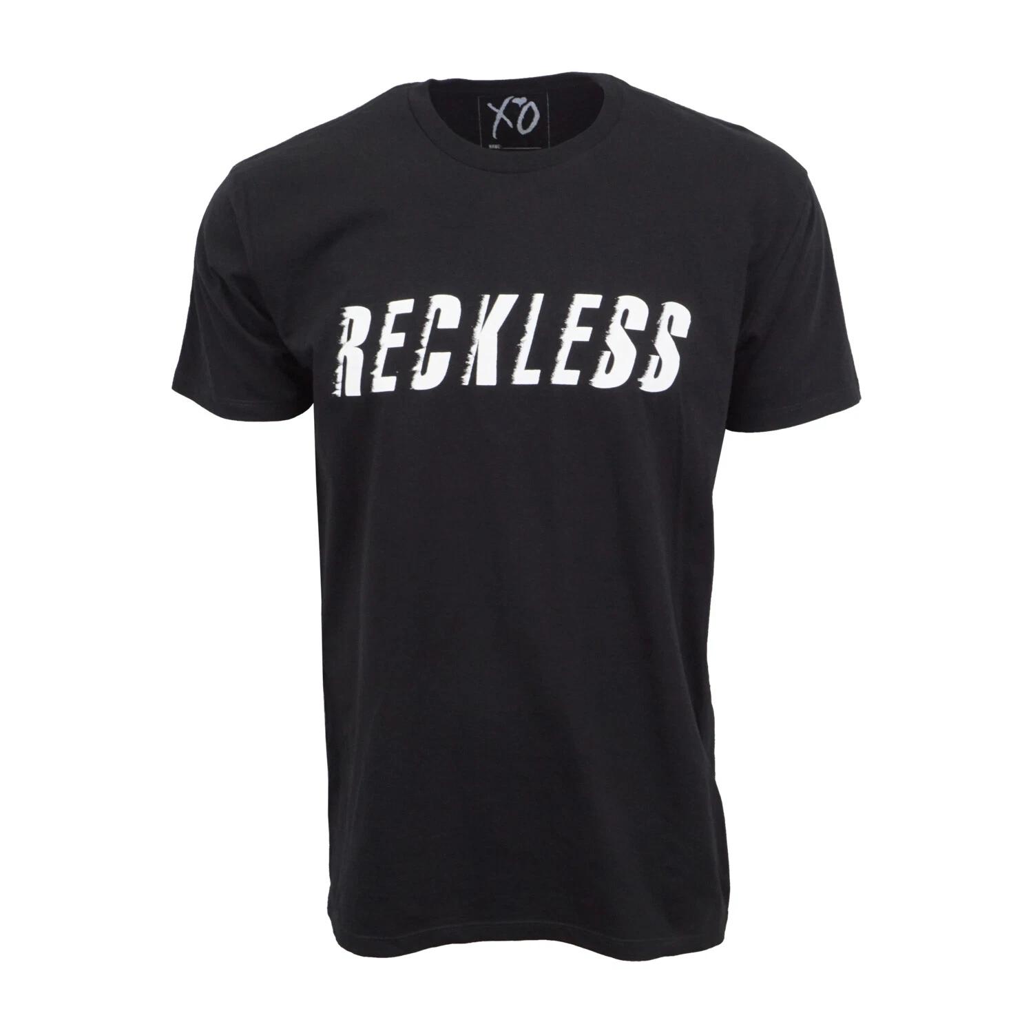 Unisex Adult Casual Graphic XO THE WEEKND RECKLESS T SHIRT T-Shirt S