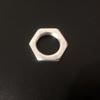 M6-M30 White Zinc Hex Thin Fine Thread Lock Nut GB808.