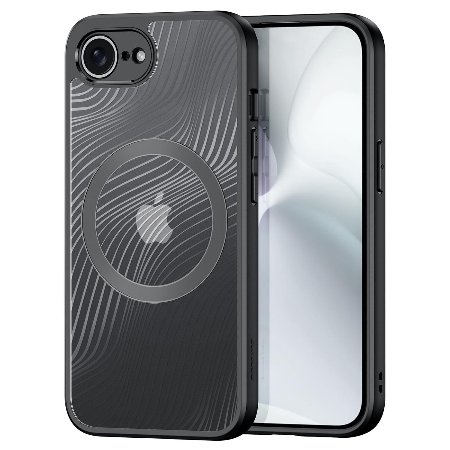 

DUX DUCIS Aimo Series for iPhone 16e Case Compatible with MagSafe PC+TPU Phone Cover (REACH,Black) A