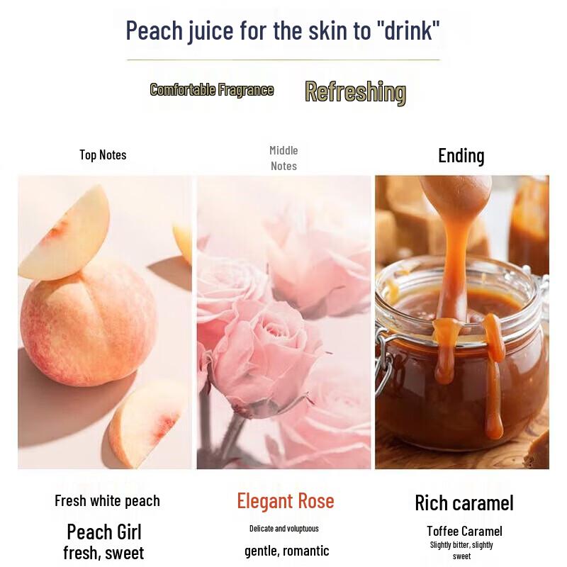 DOVE White Peach Scented Shower Foam