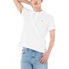 Calvin Klein Casual Letter Embroidery Breathable Short Sleeve Polo Shirt Men Polo Shirts White J320771YAF