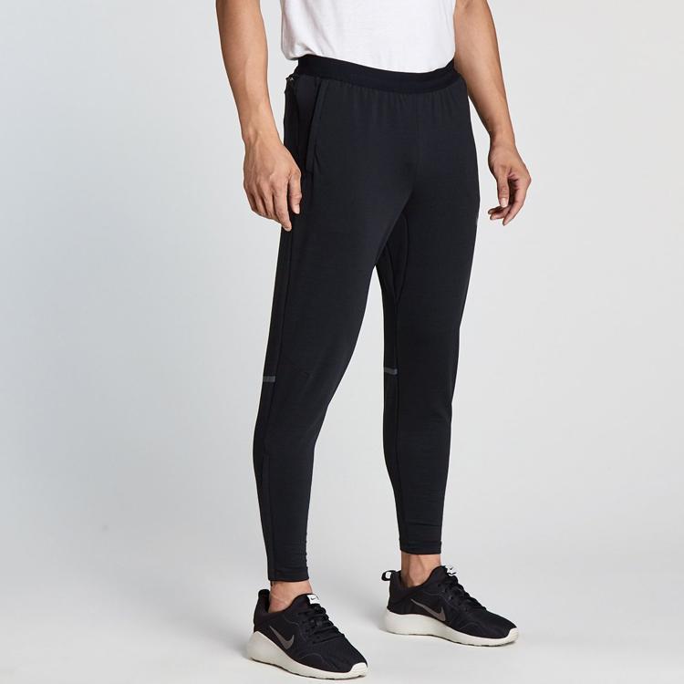 New Nike Knitted Sports Pants Men's Black AA0691-010