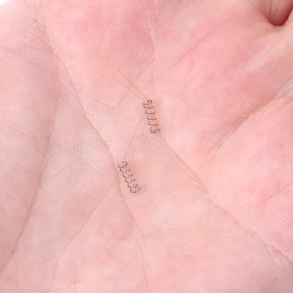 Förpackning med 10 ersättningsfjädrar för möss för G500 G502 G700 G700S MX1100 M950 M705 Metallkonstruktion