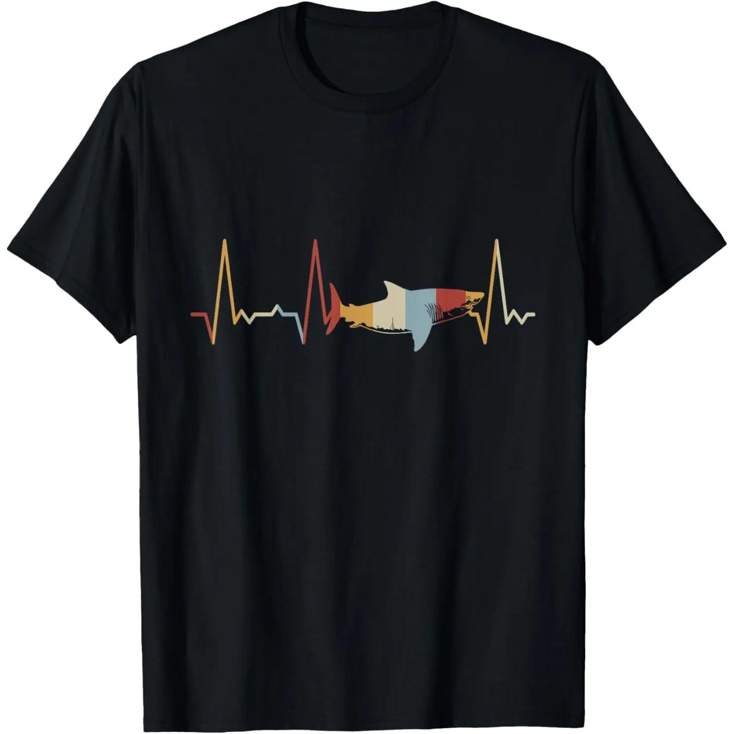 

Heartbeat Shark T-Shirt XXXXXL чорний