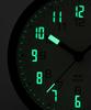 BRUNO Luminous 7-Segment Clock, Dark Gray, No Size, BCW045-DGY