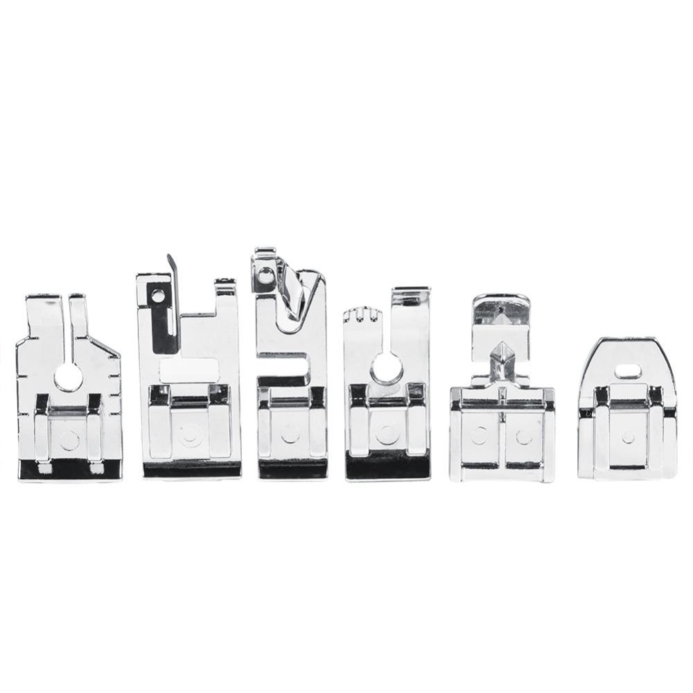 11Pcs Practical Multifunction Sewing Machine Presser Foot Household Durable Presser Foot Set Overlock Foot Daily Sewing