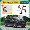 4 ks Lapačů nečistot pro auto Jetour X70L Příslušenství Shanhai L7 Plus 2025-2027 Auto Blatníky Ochrana proti stříkající vodě Přední Zadní Blatníky Body Kit