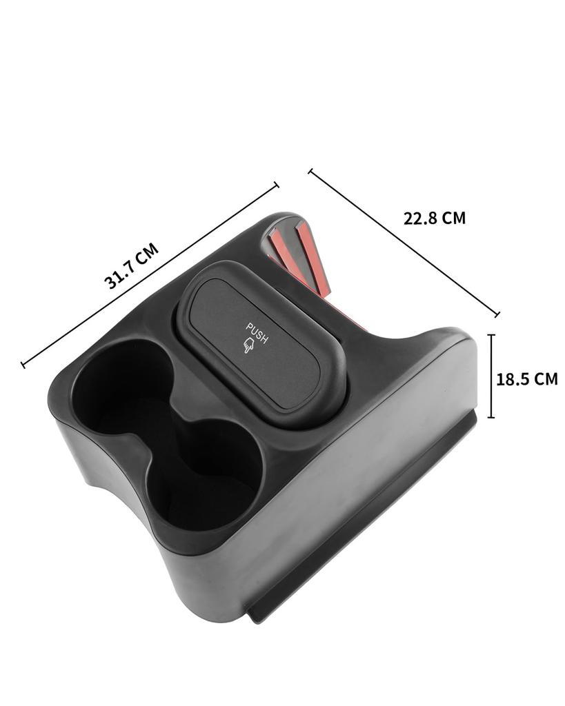 2025 Suzuki Hustler Console Box with Drink Trash and Small Item ABS Hustler Mr52s Console Car Storage Car Hustler Mr92s Console Suzuki Hustler