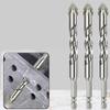 4Piece Eccentric Drill Bit Bevel Tip With Four Edge Sawtooth Design for Hard Tile Ceramic Glass Marble and Concrete
