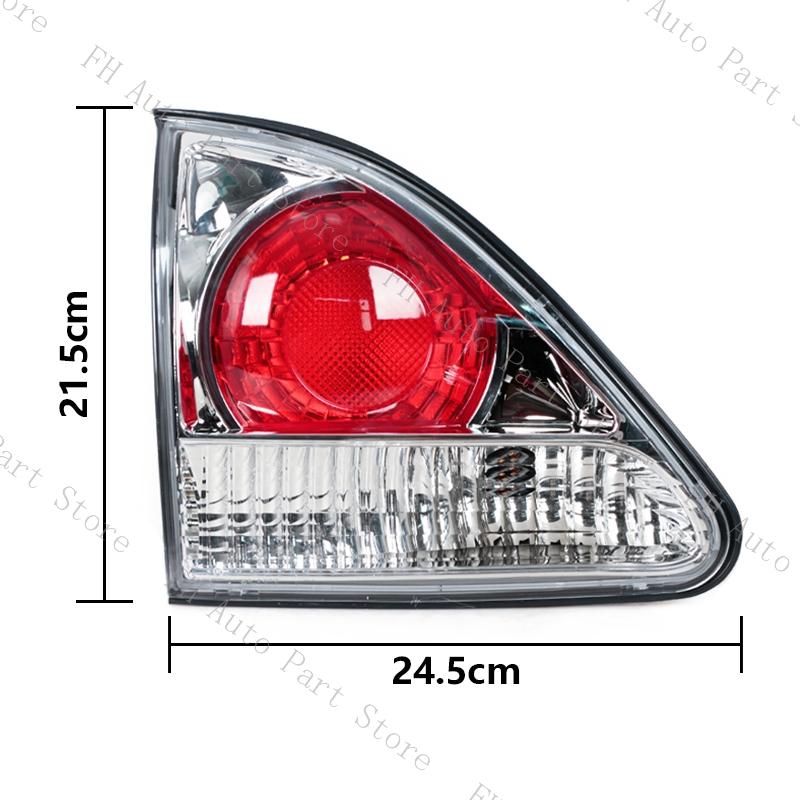 Taillight Taillamp For Lexus Altezza RX300 Toyota Harrier 2001 2002 Rear Bumper Tail Light Brake Stop Reverse Lamp No Bulb