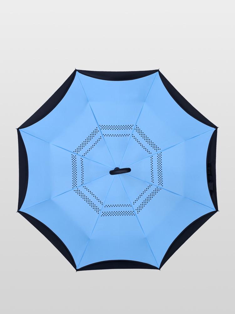 Hands-Free Automatic Double-Layer Car Umbrella for Two