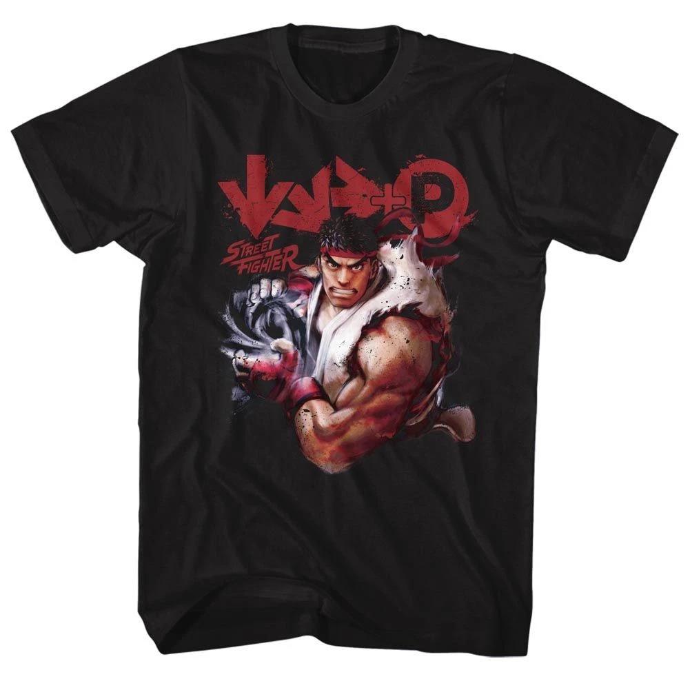 Street Fighter More Black Gaming Shirt 100
