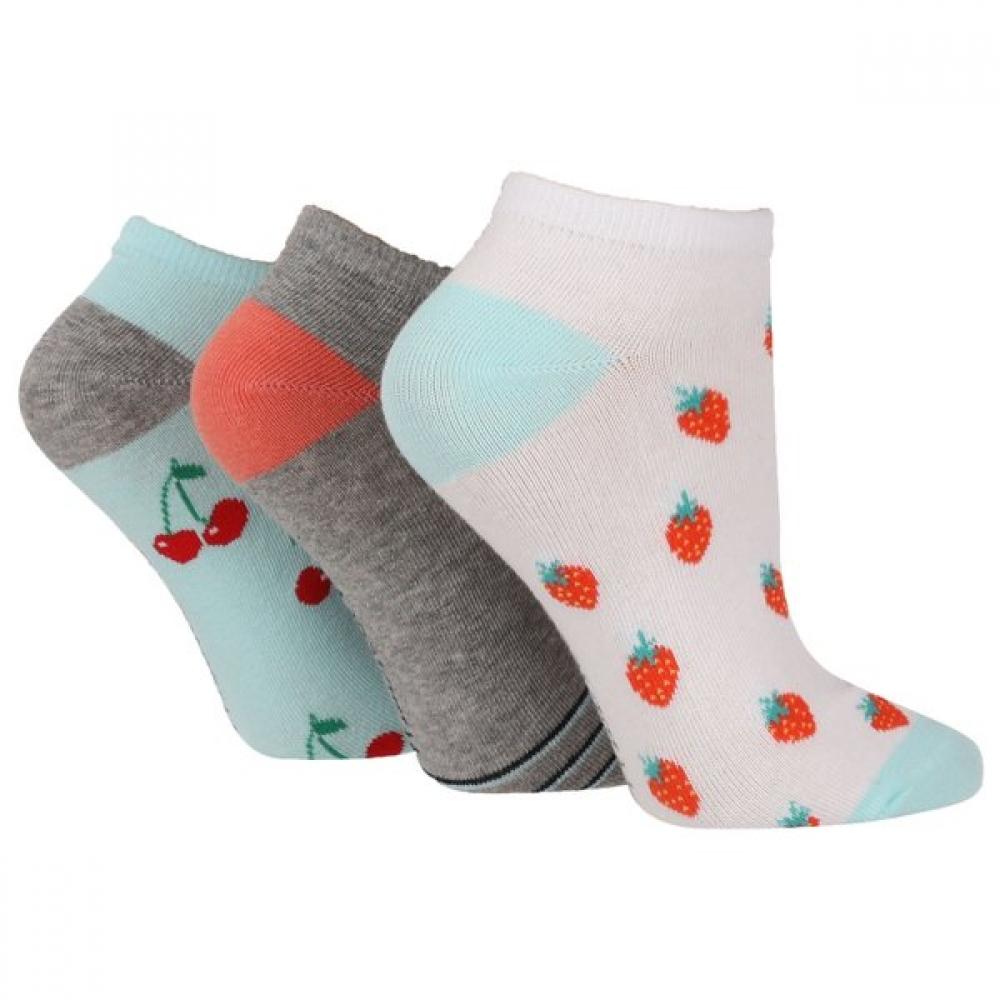 Sock Shop Women S Ankle SockS Set Sweet Fruit T3027lnov BERRY