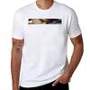 Gefallener Engel Streifen T-Shirt Leichtes Druck T-Shirt