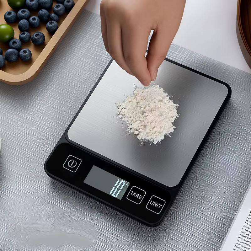 10kg Kitchen Scale LCD Digital Display Electronic Table Scale Baking Gram Weight Scales For Personal Healthy Diet Food Scale