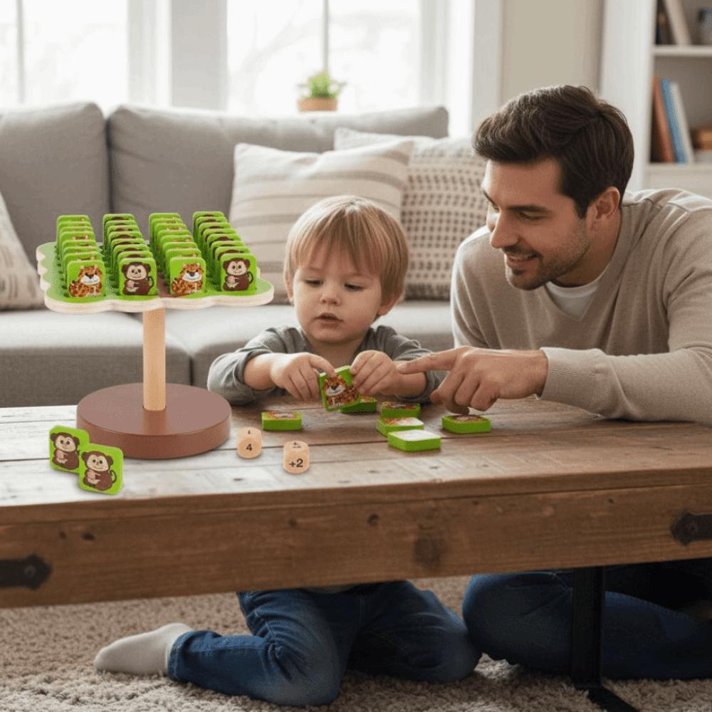 Thinking Training Balancing Monkey Toy Board Game Balance Puzzle Toy Desktop Toys