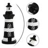 1 Stück Harz Leuchtturm Nautischer Leuchtturm Tischornament Partydeko Sandtisch Aquarium Fischtank Deko Ornamente