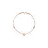 & Co. Diamanti By The Yard™ Cuore Aperto Lettera Decorazione Vuota Braccialetto in Oro Rosa 18K Braccialetto da Donna 60149892