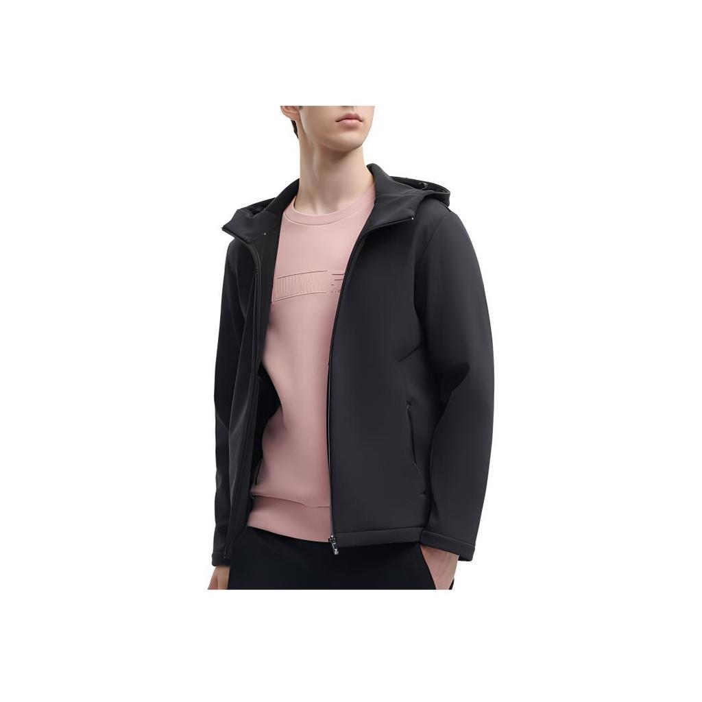 New FILA Jackets Men's Jet Black F11M342501F-BK