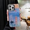 Claude Monet Oil Painting Shockproof Phone Case for iPhone 17 Air 16 16E 15 Pro Max 14 Plus 13 Mini 12 Back Cover Anti Fall Fund