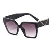 FS5016 2024 Designer Trendy Vintage Fashion Retro Big Frame Unisex Custom Rectangle Sunglasses