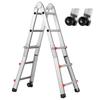 Telescoping Ladder A Frame 10 FT Extension Multi-Function for Homework