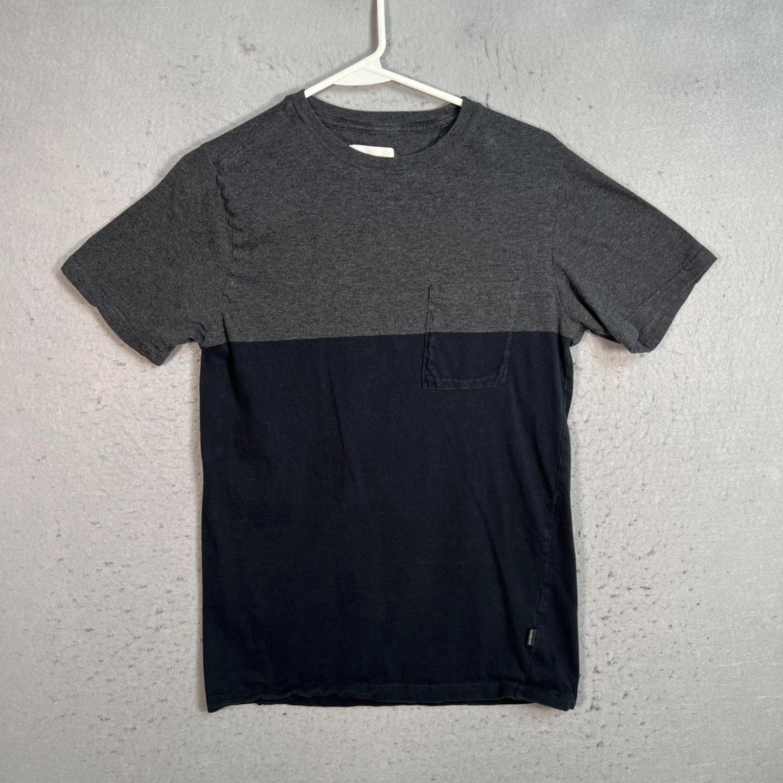 Saturdays Surf NYC Mens Size Small Two-Tone Pocket T Shirt Cotton S