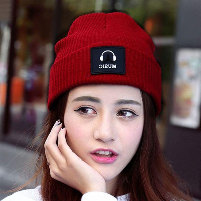Fashionable Unisex Knitted Beanie Soft And Warm Winter Hat For Cold Weather