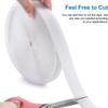 10Meter Non-Adhesive Magic Nylon Strap Sewing Hook and Loop Stickless Fastener Tapes No Glue DIY Accessories 20/25/30/50mm White