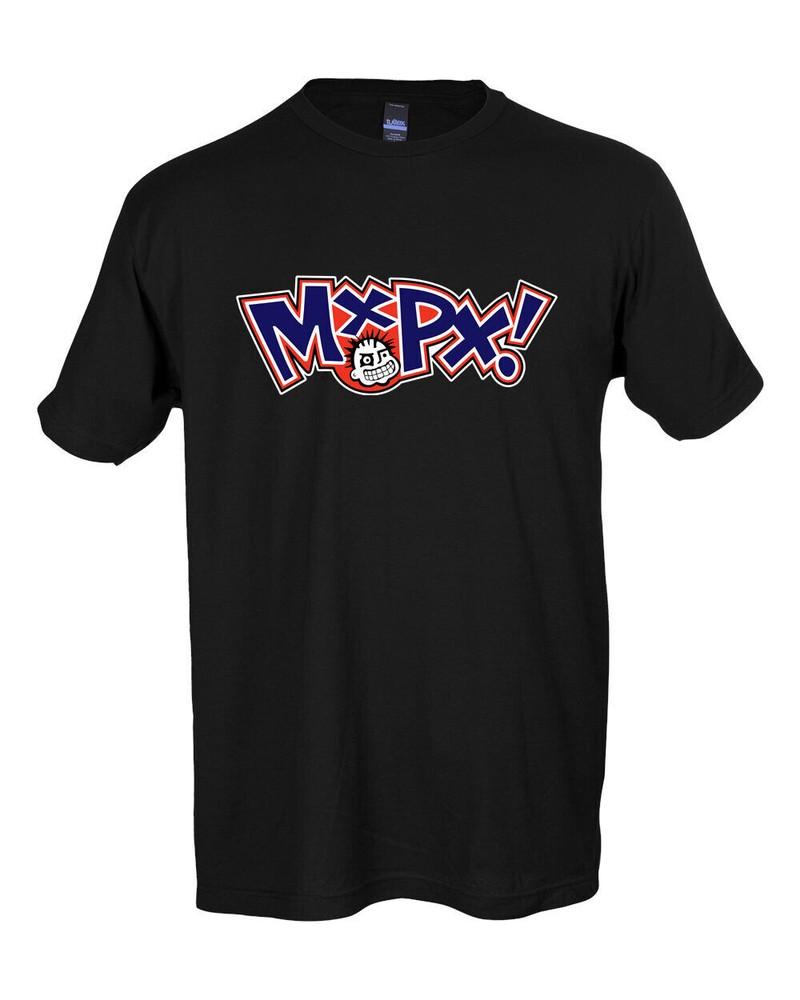 Футболка с основным логотипом MXPX 6 размеров S-5XL! Быстрый корабль! Футболка Unisex XXXXL