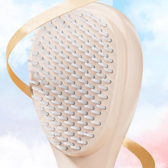 Retractable Hair Brush Double-sided Self-Cleaning Scalp Massage Anti-static Air Cushion Comb Portable Men Women Hair Detangling Styling Brush
