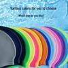60g Unisex Silicone Swim Cap: Adult Fashion, Waterproof, Ear Protection, Pure Color