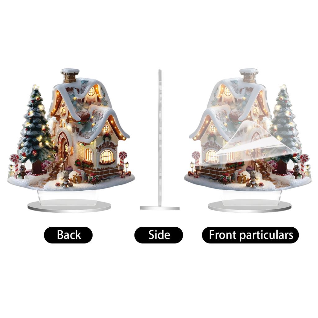 2D Weihnachtsdekoartikel, Wintergeschenke, Heimdekorationen