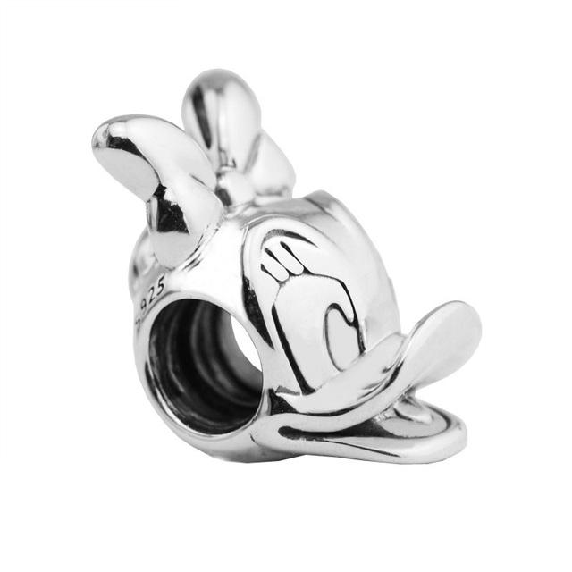 Fits Europe Bracelet Charms 925 Sterling Silver Love Heart Dangle Beads for Women Girls DIY Jewelry Making Gift Kralen