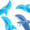 Cartoon Animal Dress Up Adult Outdoor Show Show Game Costume Halloween Than Kachu Shark Inflatable Suit