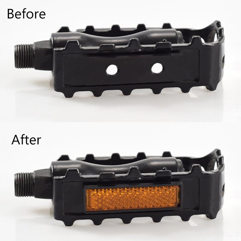 Reflexní prvky na pedály jízdních kol Bezpečnostní varování pro noční jízdu na kole Reflexní odrazky na kolo