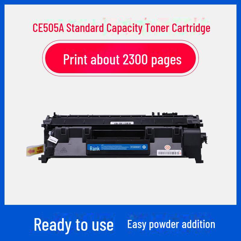 Gezhige Compatible Toner for HP P2055D, P2055DN, P2035, CE505A, Canon 6670, CRG319