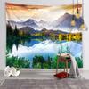 Natural Scenery Waterfall Pattern Tapestry Home Wall Decoration Tapestry Bedroom Living Room Tapestry