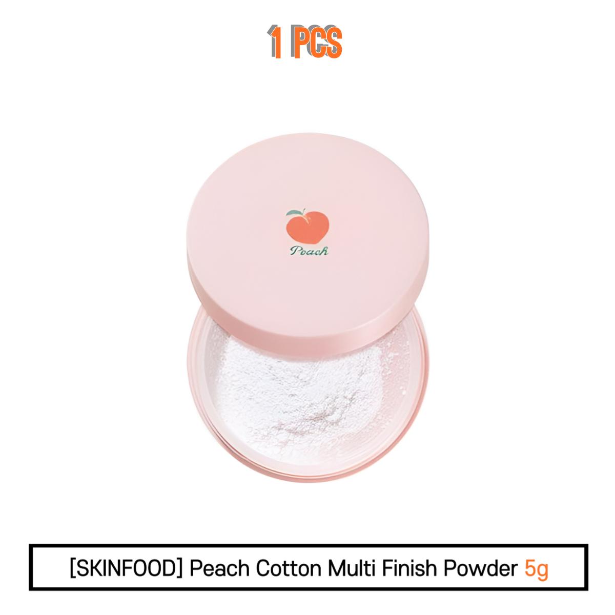 

[Skinfood] Peach Cotton Multi Finish Powder (15g & 5g, 5 Options) 5g X 1PCS