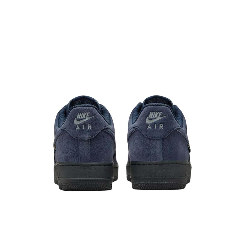 Nike Air Force 1 07 Low Dark Obsidian Cordura Unisex Sneakers Blue Black HQ3822-400