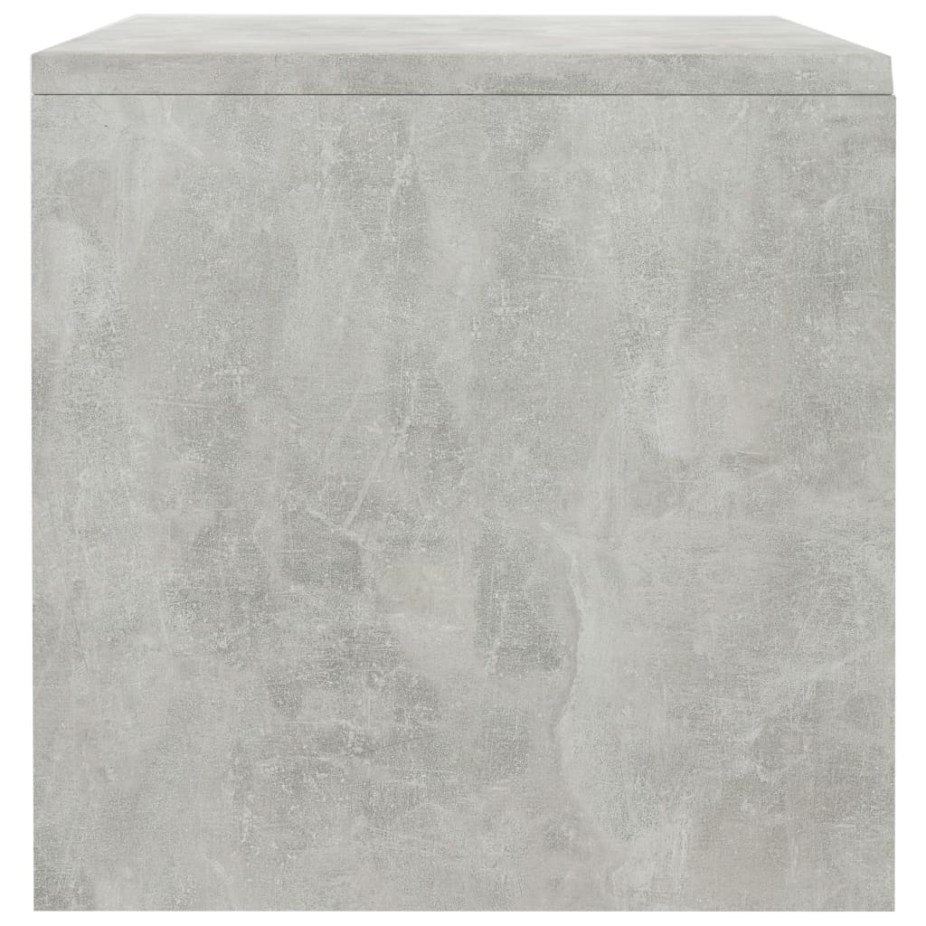 Nightstands 2 pcs Concrete Grey 40 x 30 x 30 cm Particleboard