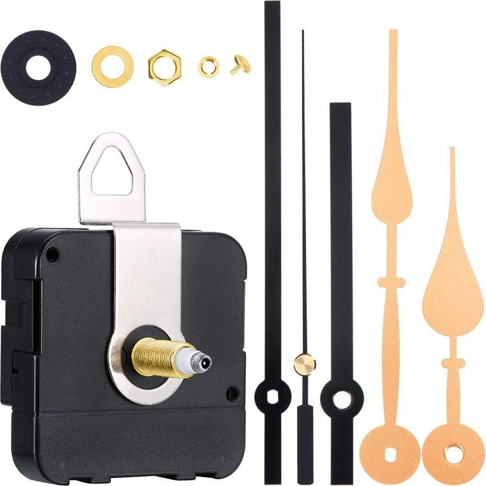 Long Shaft Clock Movement Mechanism Kit Motor Tool Kit Wall Clock Clockwork Repair Parts  DIY Clock