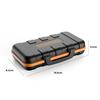 K&F CONCEPT Professional Camera Battery Memory Card Case Quick Lock Durable Compact High-capacity Bag Storage for FW50 EL15 E6NH