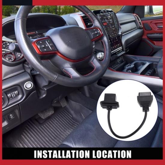 Packung mit 1 Stück Für Dodge Dakota OBD1 OBD2 Diagnose-Scanner Konverter-Adapterkabel